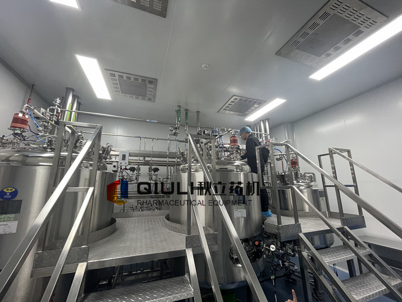 山东益康药业股份有限公司--配液系统用户现场设备