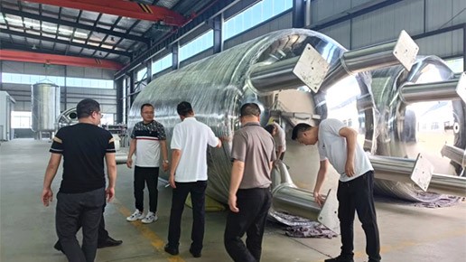 贵州某制药股份有限公司来我司参观考察