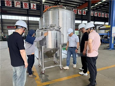 热烈欢迎江苏安惠生物科技有限公司领导莅临我司进行FAT验收工作！